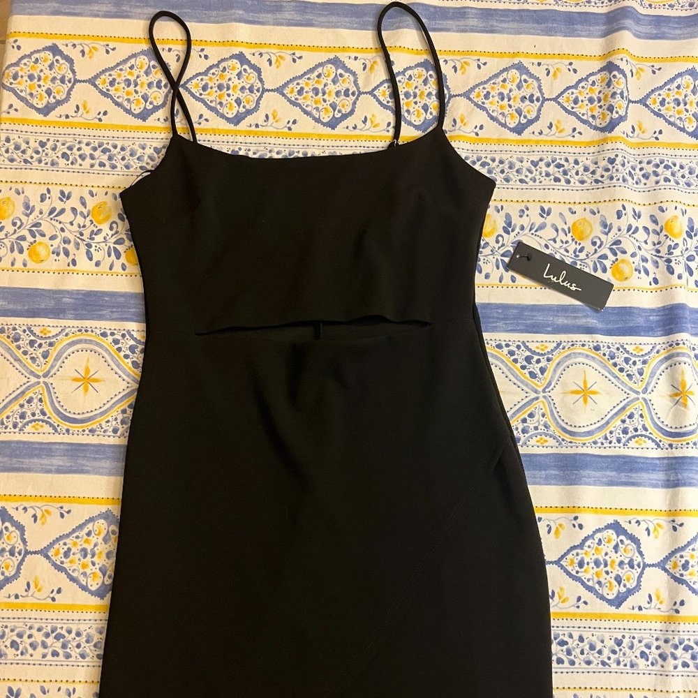 LULU'S Asymmetrical Mini Dress